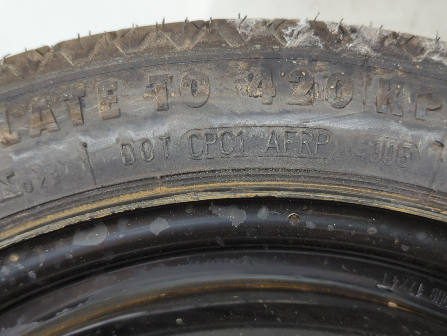 2011-2017 Buick Regal Spare Donut Tire Wheel Rim Oem - Oemusedautoparts1.com