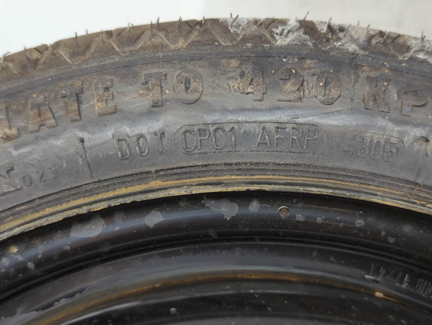 2011-2017 Buick Regal Spare Donut Tire Wheel Rim Oem - Oemusedautoparts1.com