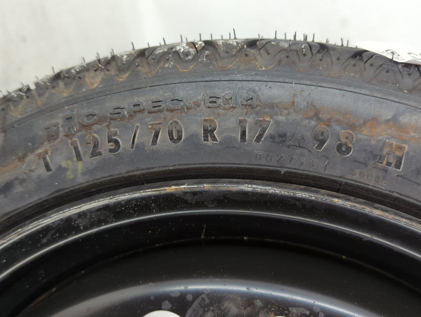 2011-2017 Buick Regal Spare Donut Tire Wheel Rim Oem - Oemusedautoparts1.com