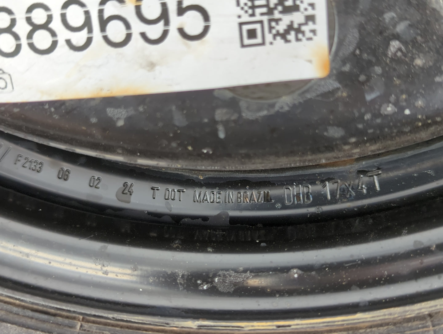 2011-2017 Buick Regal Spare Donut Tire Wheel Rim Oem - Oemusedautoparts1.com