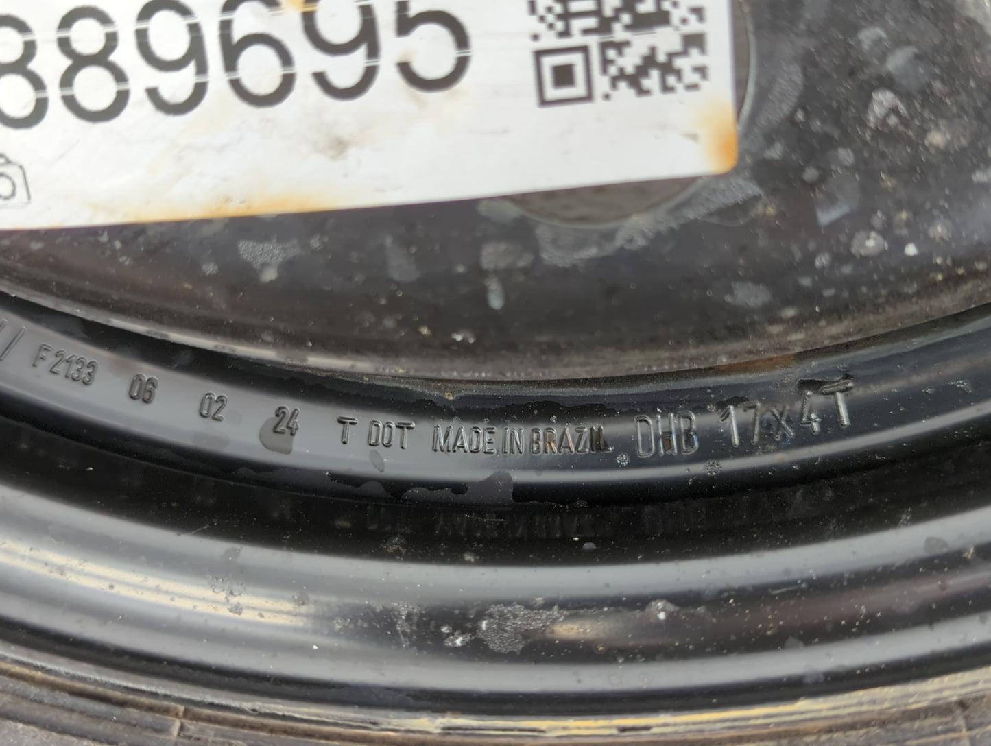 2011-2017 Buick Regal Spare Donut Tire Wheel Rim Oem - Oemusedautoparts1.com