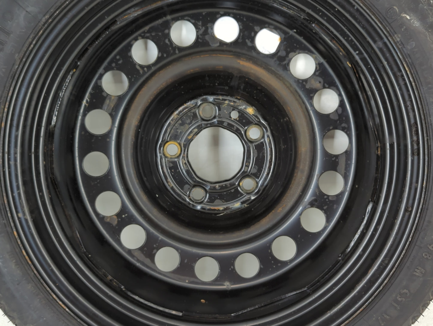 2011-2017 Buick Regal Spare Donut Tire Wheel Rim Oem - Oemusedautoparts1.com