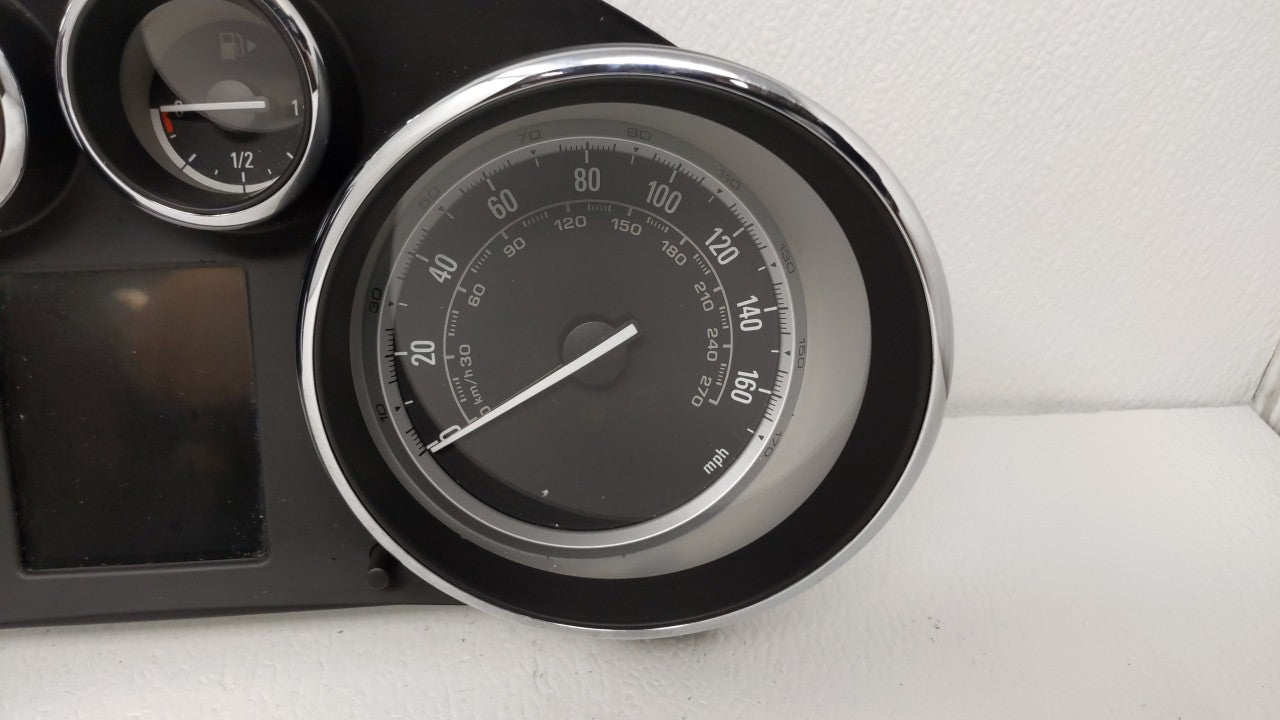 2013 Buick Verano Instrument Cluster Speedometer Gauges P/N:22978276 Fits OEM Used Auto Parts - Oemusedautoparts1.com