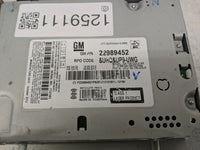 2013 Buick Verano Radio AM FM Cd Player Receiver Replacement P/N:22989452 Fits OEM Used Auto Parts - Oemusedautoparts1.com