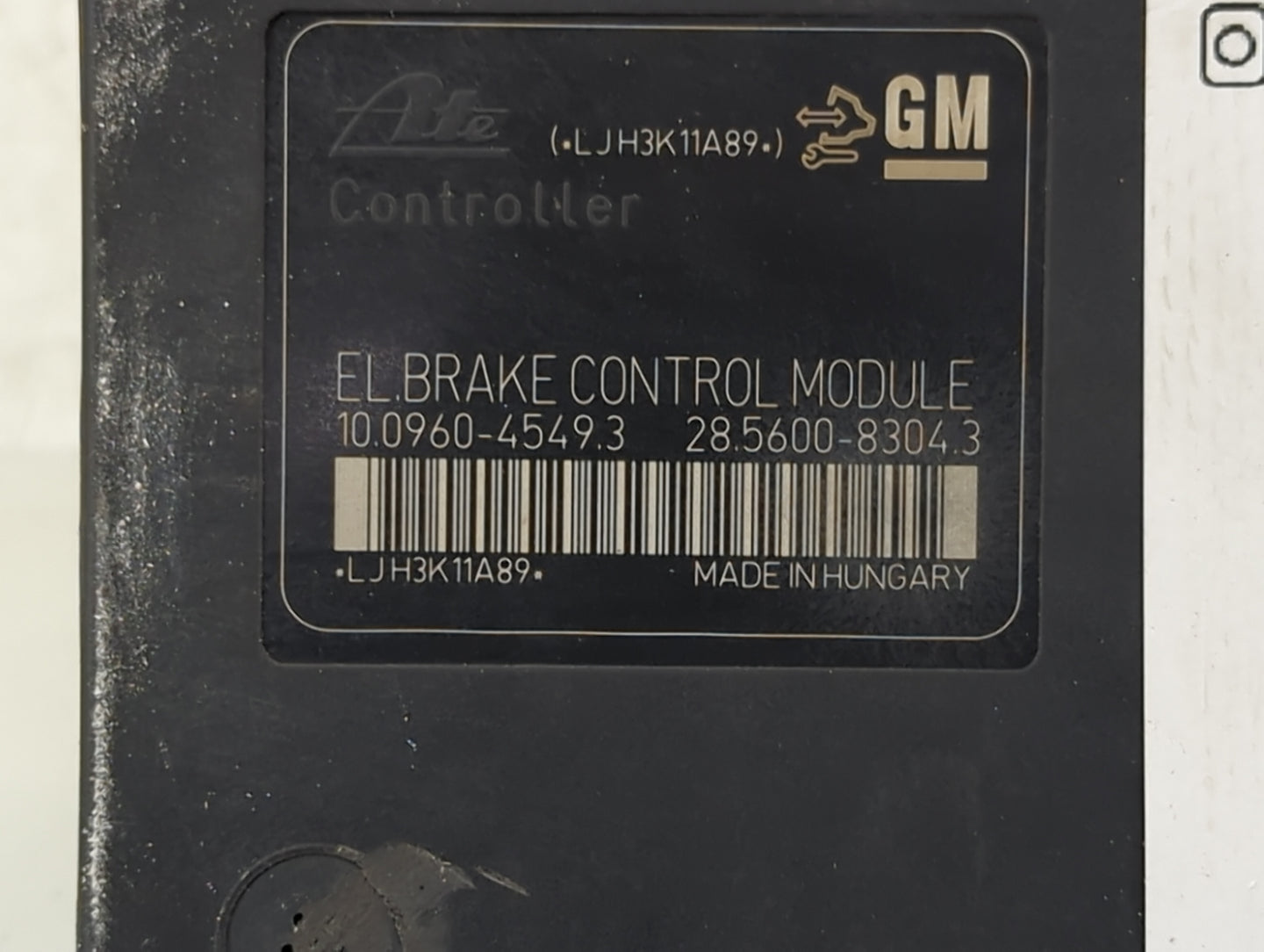 2012-2017 Buick Verano ABS Pump Control Module Replacement P/N:10.0960-4549.3 28.5600-8304.3 Fits OEM Used Auto Parts - Oemu