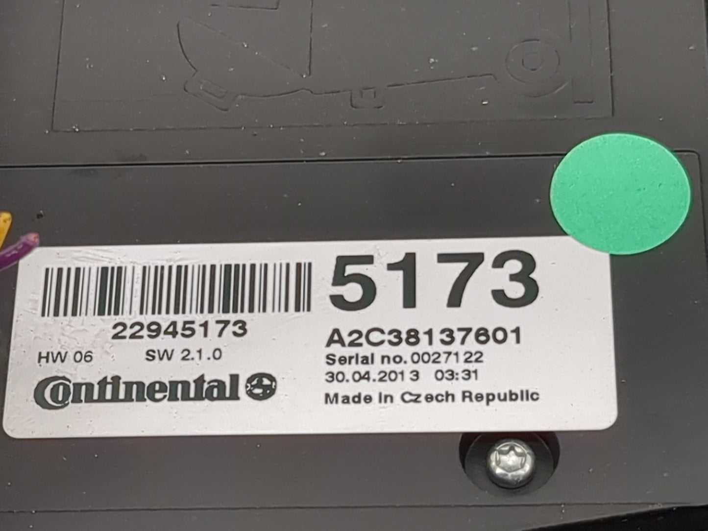 2012-2017 Buick Verano Radio AM FM Cd Player Receiver Replacement P/N:22945173 A2C38137601 Fits Fits 2012 2013 2014 2015 201