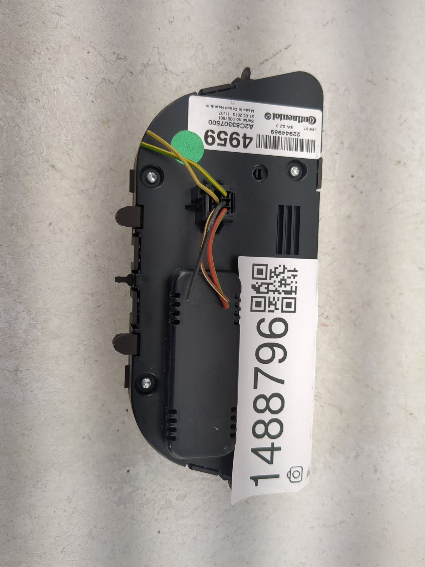 2012-2017 Buick Verano Climate Control Module Temperature AC/Heater Replacement P/N:22944959 A2C83307500 Fits OEM Used Auto 