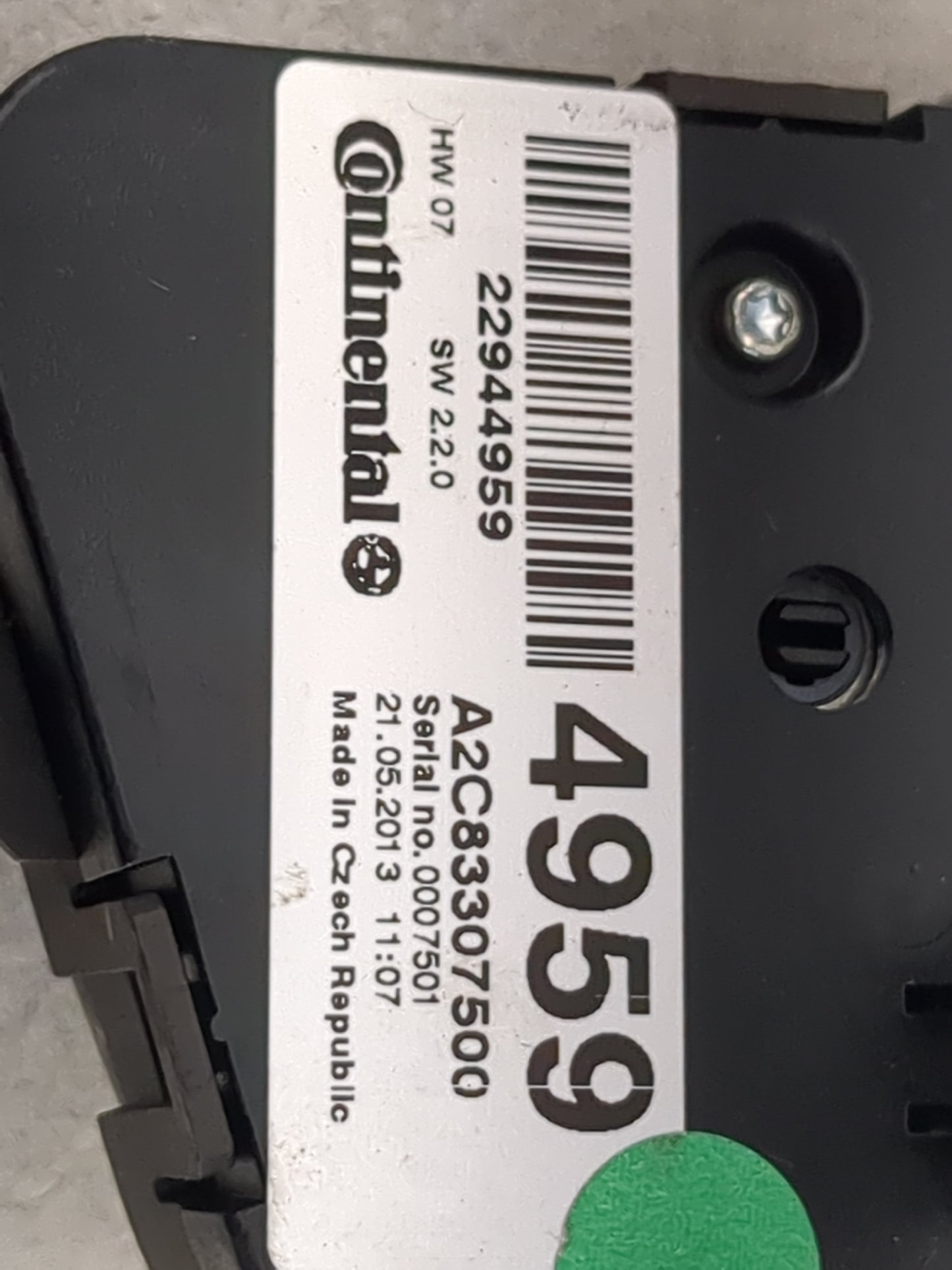 2012-2017 Buick Verano Climate Control Module Temperature AC/Heater Replacement P/N:22944959 A2C83307500 Fits OEM Used Auto 