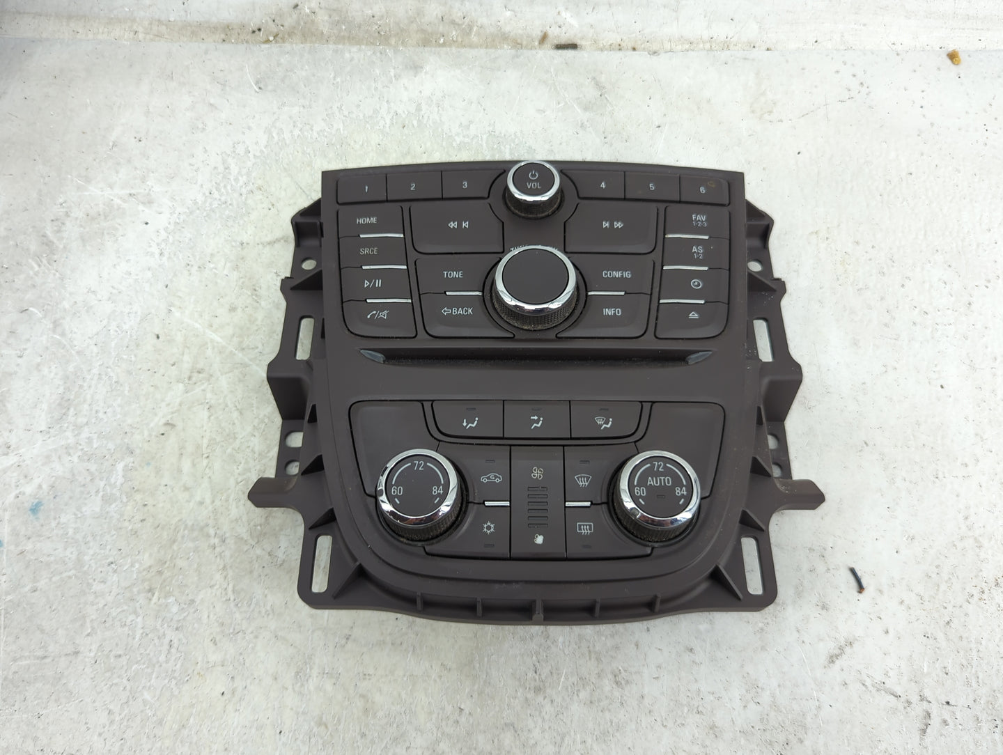 2012-2017 Buick Verano Radio Control Panel 1491636 - Oemusedautoparts1.com