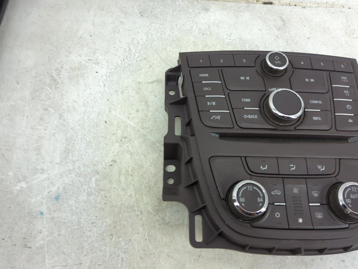 2012-2017 Buick Verano Radio Control Panel 1491636 - Oemusedautoparts1.com