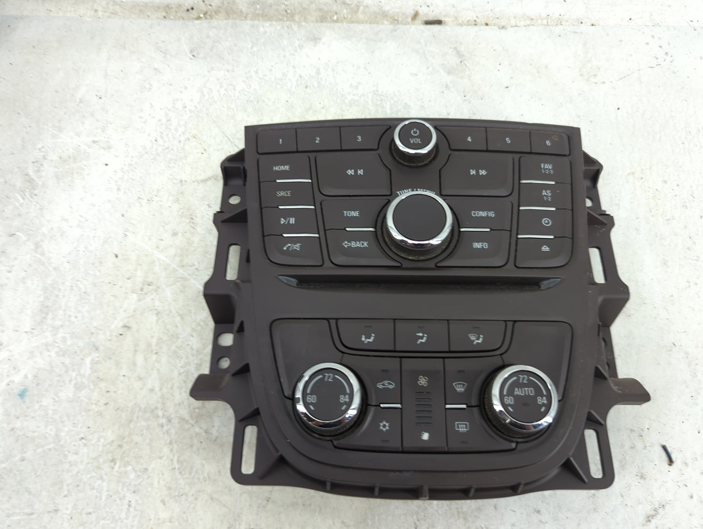 2012-2017 Buick Verano Radio Control Panel 1491636 - Oemusedautoparts1.com
