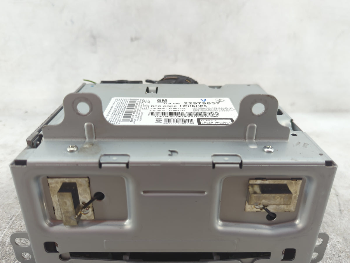 2013 Buick Verano Radio AM FM Cd Player Receiver Replacement P/N:22979837 GA-130-COLR-NS, CQ-FG72E7GDA Fits OEM Used Auto Pa