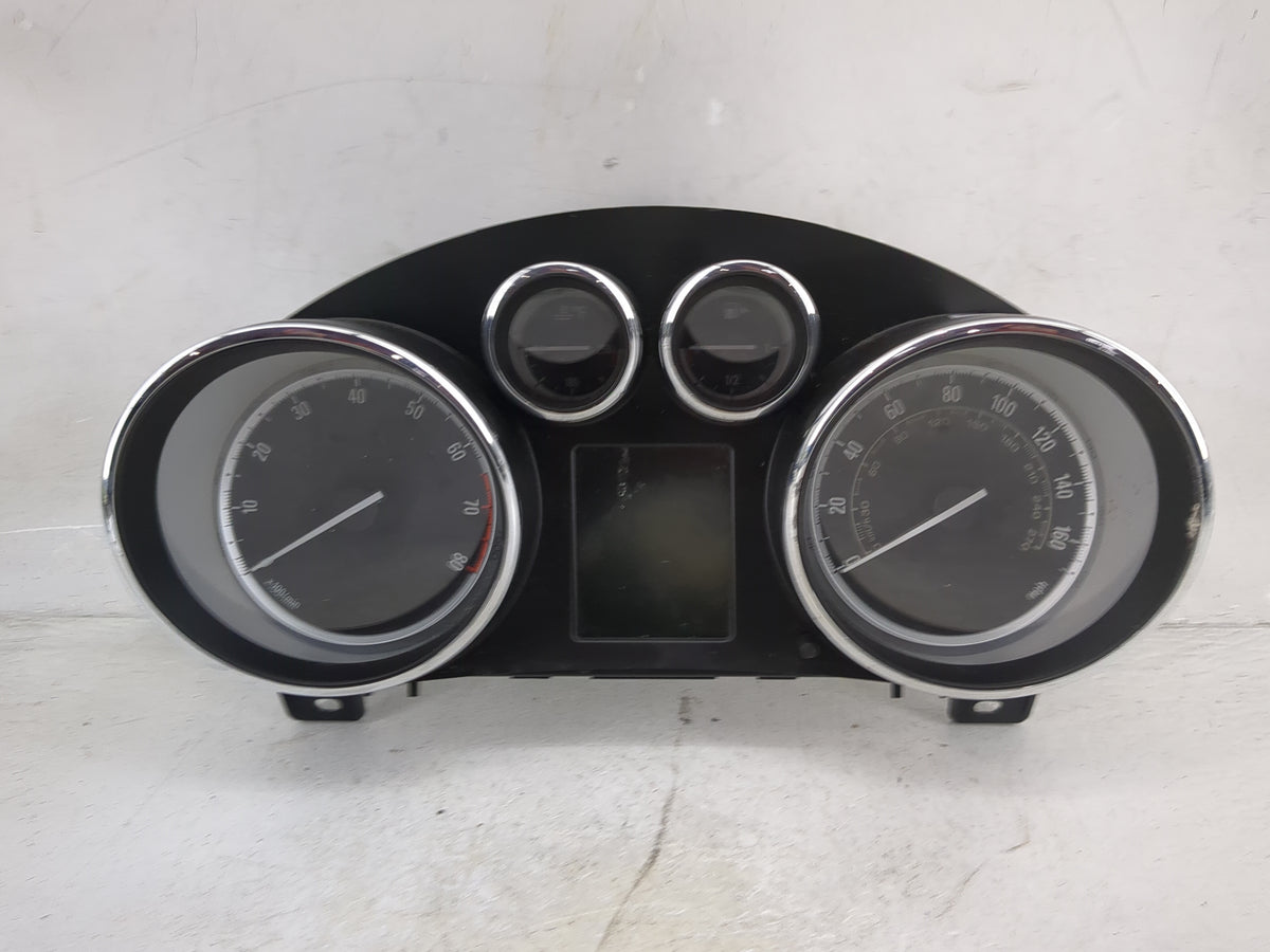 2013 Buick Verano Instrument Cluster Speedometer Gauges P/N:22978276 AD7B, 600775881 Miles:88K Fits OEM Used Auto Parts - Oe