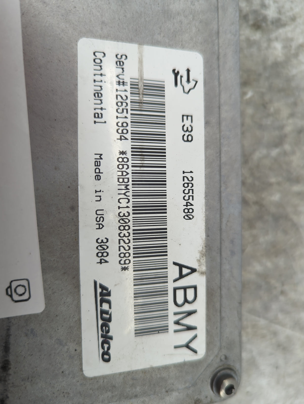 2012-2013 Buick Verano PCM Engine Control Computer ECU ECM PCU OEM P/N:12651994 12655480 Fits 2012 2013 2014 2015 2016 OEM U