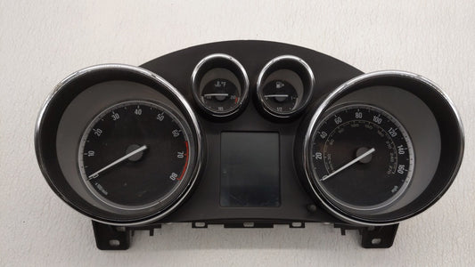 2013 Buick Verano Instrument Cluster Speedometer Gauges P/N:22978276 Fits OEM Used Auto Parts - Oemusedautoparts1.com