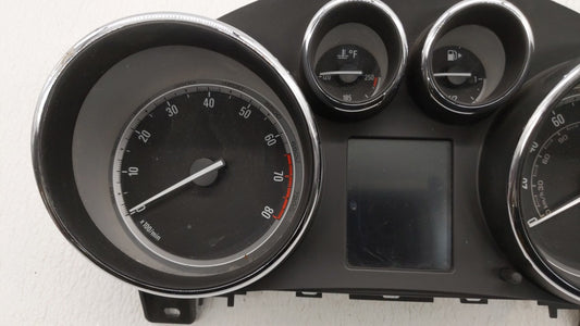 2013 Buick Verano Instrument Cluster Speedometer Gauges P/N:22978276 Fits OEM Used Auto Parts