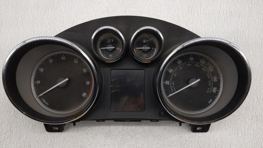 2013 Buick Verano Instrument Cluster Speedometer Gauges P/N:22978276 Fits OEM Used Auto Parts - Oemusedautoparts1.com
