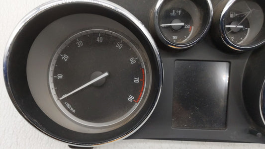 2013 Buick Verano Instrument Cluster Speedometer Gauges P/N:22978276 Fits OEM Used Auto Parts