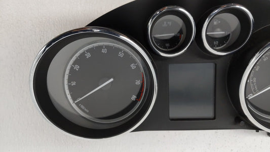 2013 Buick Verano Instrument Cluster Speedometer Gauges P/N:22978276 Fits OEM Used Auto Parts