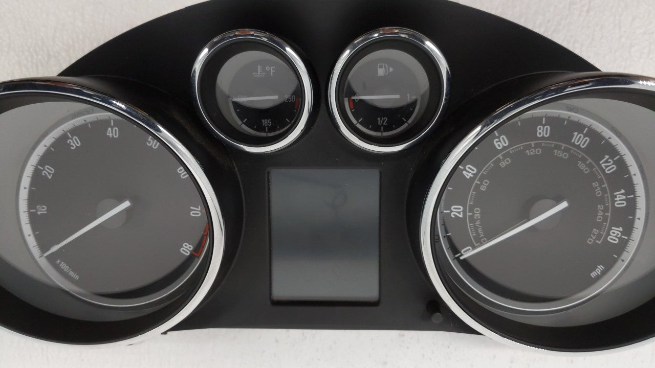 2013 Buick Verano Instrument Cluster Speedometer Gauges P/N:22978276 Fits OEM Used Auto Parts - Oemusedautoparts1.com
