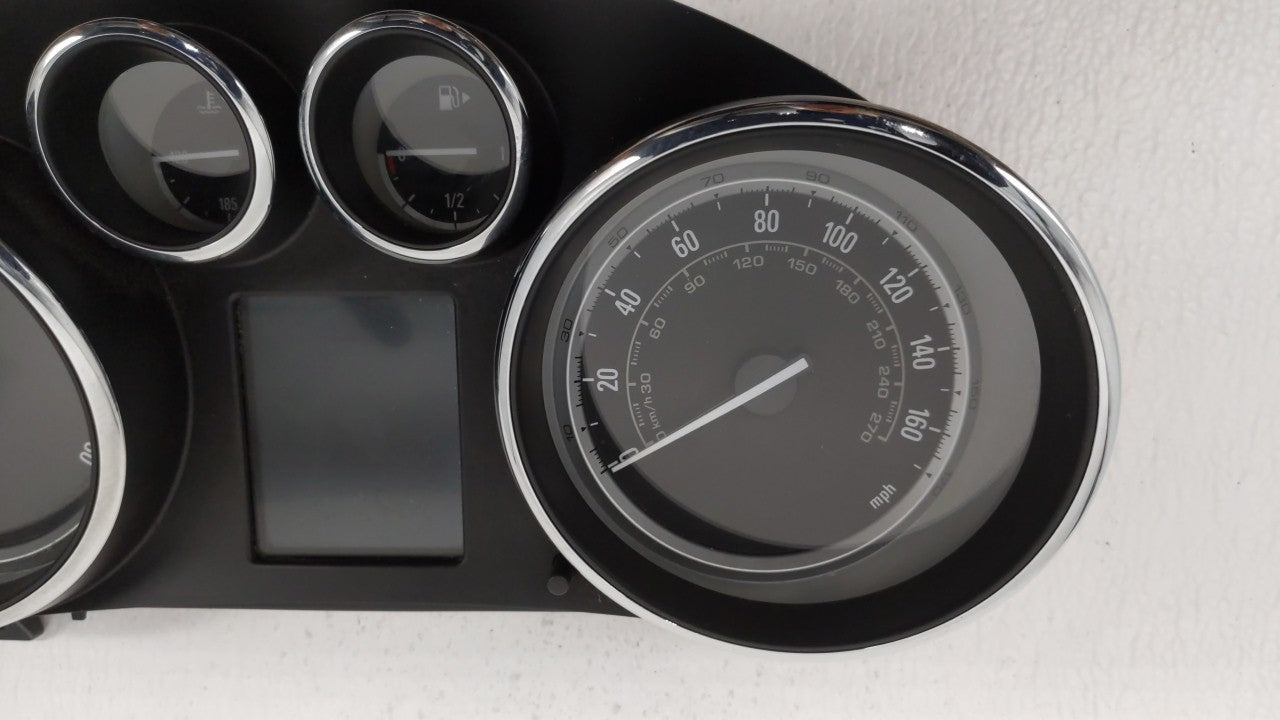 2013 Buick Verano Instrument Cluster Speedometer Gauges P/N:22978276 Fits OEM Used Auto Parts - Oemusedautoparts1.com