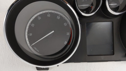 2013 Buick Verano Instrument Cluster Speedometer Gauges P/N:22978276 Fits OEM Used Auto Parts