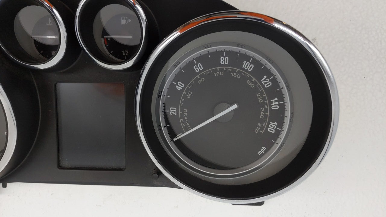 2013 Buick Verano Instrument Cluster Speedometer Gauges P/N:22978276 Fits OEM Used Auto Parts - Oemusedautoparts1.com