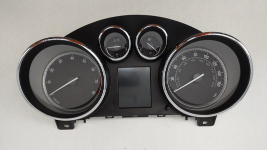 2013 Buick Verano Instrument Cluster Speedometer Gauges P/N:22978276 Fits OEM Used Auto Parts - Oemusedautoparts1.com