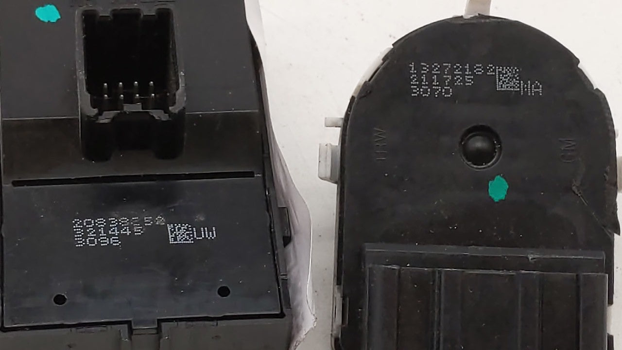 2012-2014 Buick Verano Master Power Window Switch Replacement Driver Side Left P/N:22923493 877569434 Fits OEM Used Auto Par