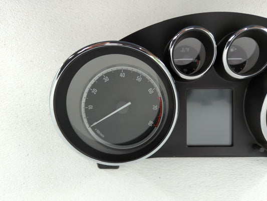 2013 Buick Verano Instrument Cluster Speedometer Gauges P/N:22940459 22978276 Fits OEM Used Auto Parts