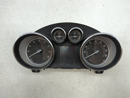 2013 Buick Verano Instrument Cluster Speedometer Gauges P/N:22940459 22978276 Fits OEM Used Auto Parts - Oemusedautoparts1.c