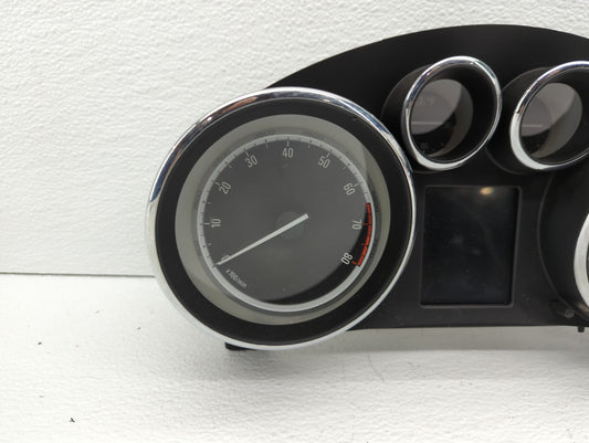 2013 Buick Verano Instrument Cluster Speedometer Gauges P/N:22940459 22978276 Fits OEM Used Auto Parts