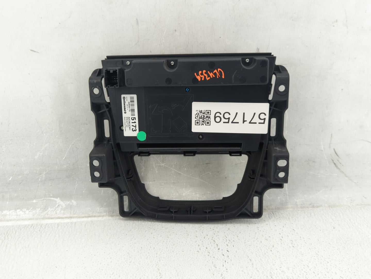 2012-2017 Buick Verano Climate Control Module Temperature AC/Heater Replacement P/N:22945173 22944943 Fits OEM Used Auto Par