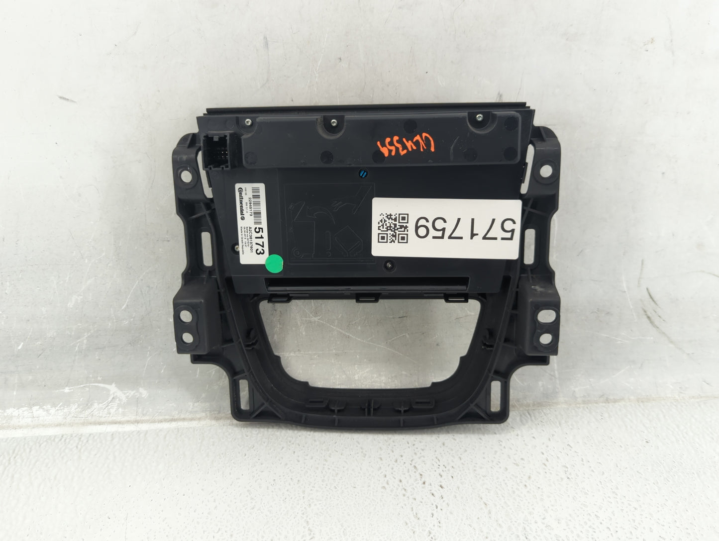 2012-2017 Buick Verano Climate Control Module Temperature AC/Heater Replacement P/N:22945173 22944943 Fits OEM Used Auto Par