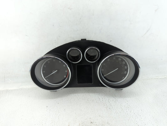 2013 Buick Verano Instrument Cluster Speedometer Gauges P/N:22978276 Fits OEM Used Auto Parts - Oemusedautoparts1.com