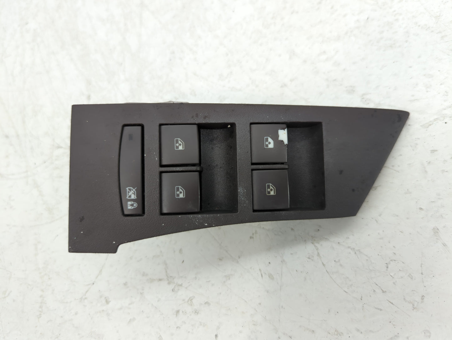2012-2017 Buick Verano Master Power Window Switch Replacement Driver Side Left P/N:22923493 Fits OEM Used Auto Parts - Oemus