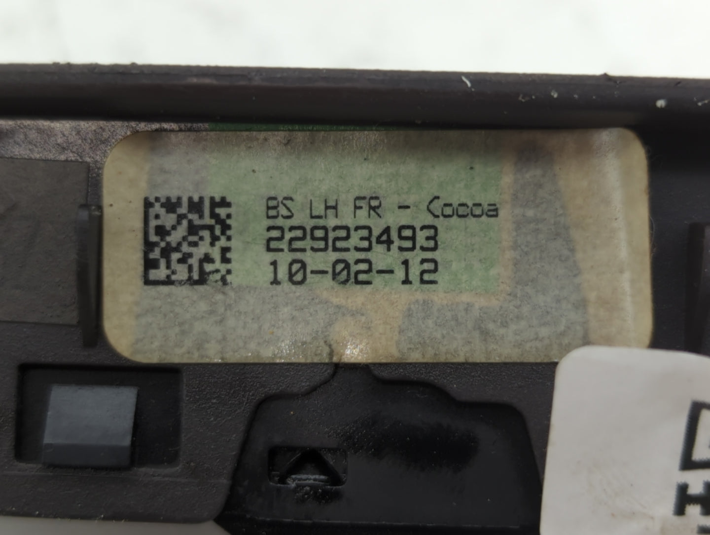 2012-2017 Buick Verano Master Power Window Switch Replacement Driver Side Left P/N:22923493 Fits OEM Used Auto Parts - Oemus