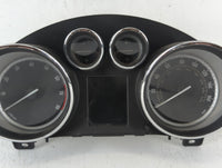 2013 Buick Verano Instrument Cluster Speedometer Gauges P/N:22978276 Fits OEM Used Auto Parts - Oemusedautoparts1.com