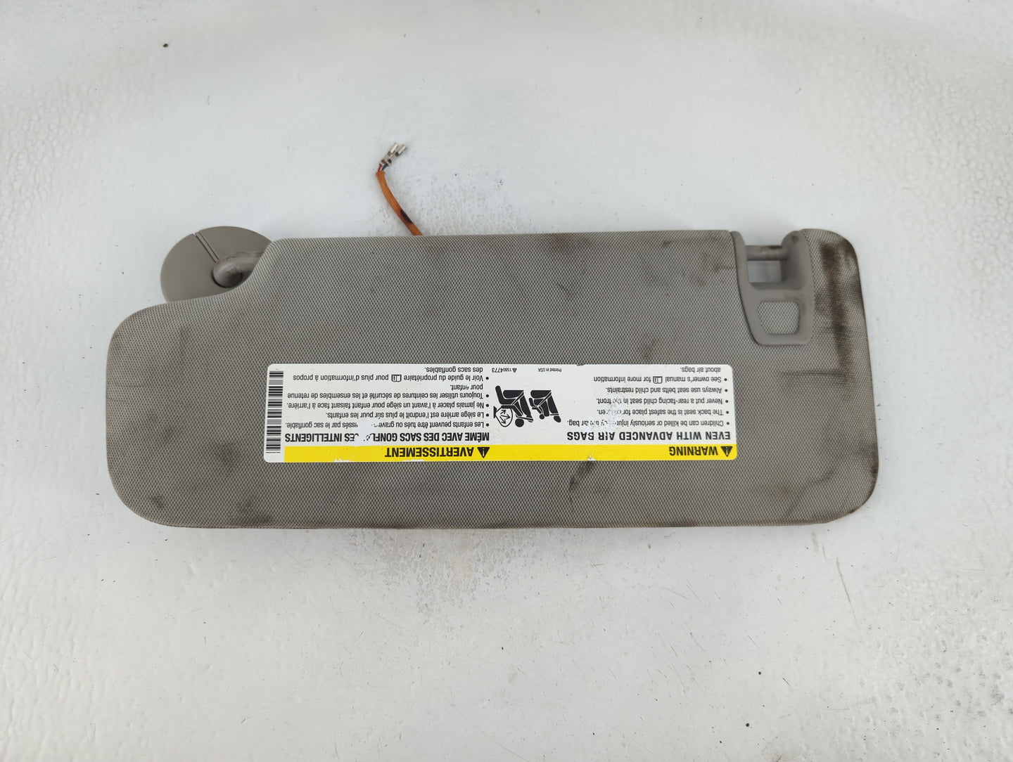 2012-2017 Buick Verano Sun Visor Shade Replacement Passenger Right Mirror Fits Fits 2012 2013 2014 2015 2016 2017 OEM Used A