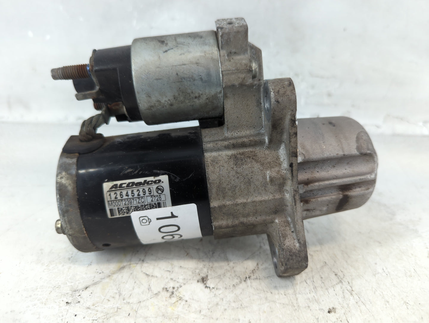 2013-2015 Cadillac Ats Car Starter Motor Solenoid OEM P/N:12645299 Fits Fits 2008 2009 2010 2011 2012 2013 2014 2015 OEM Use