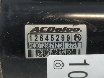 2013-2015 Cadillac Ats Car Starter Motor Solenoid OEM P/N:12645299 Fits Fits 2008 2009 2010 2011 2012 2013 2014 2015 OEM Used Auto Parts