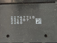 2013 Cadillac Ats Master Power Window Switch Replacement Driver Side Left P/N:22747718 Fits OEM Used Auto Parts - Oemusedaut