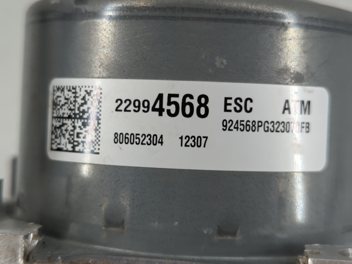 2013 Cadillac Ats Anti-Lock Brake ABS Pump Module Actuator OEM P/N:22994568 Fits OEM Used Auto Parts - Oemusedautoparts1.com
