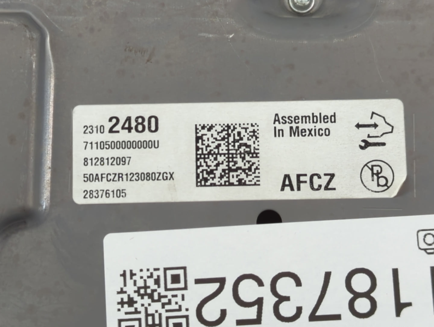 2013 Cadillac Ats Instrument Cluster Speedometer Gauges P/N:23102480 Fits OEM Used Auto Parts - Oemusedautoparts1.com