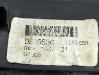 2013 Cadillac Ats Fusebox Fuse Box Panel Relay Module P/N:22953291 Fits OEM Used Auto Parts - Oemusedautoparts1.com