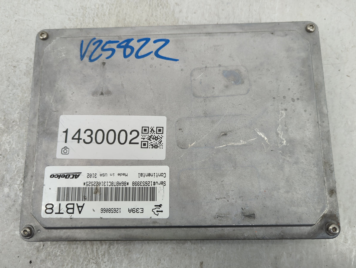 2013-2015 Cadillac Ats PCM Engine Control Computer ECU ECM PCU OEM P/N:12658066 Fits 2013 2014 2015 2016 OEM Used Auto Parts