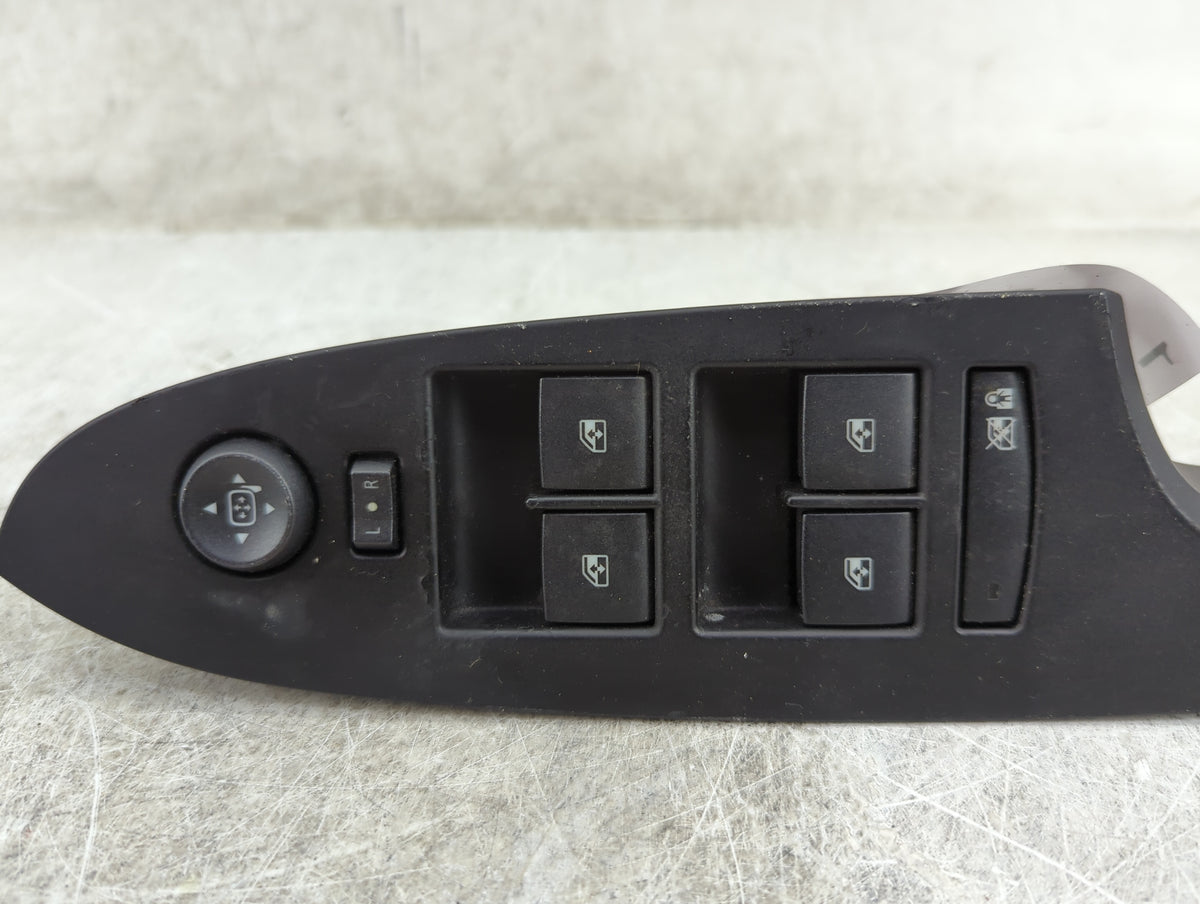 2013 Cadillac Ats Master Power Window Switch Replacement Driver Side Left P/N:22972504 Fits OEM Used Auto Parts - Oemusedaut