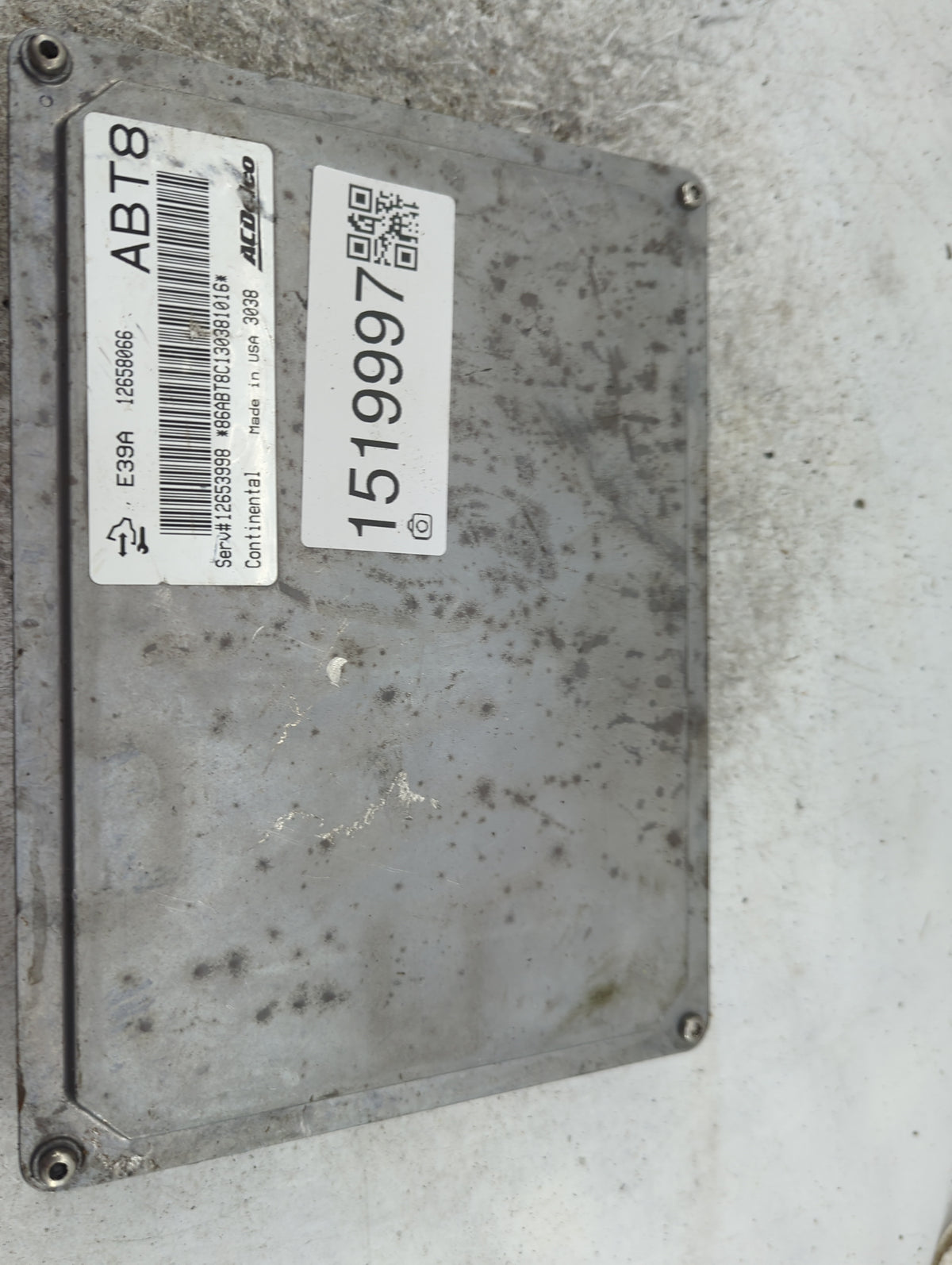 2013-2015 Cadillac Ats PCM Engine Control Computer ECU ECM PCU OEM P/N:12658066 12653998 Fits 2013 2014 2015 2016 OEM Used A