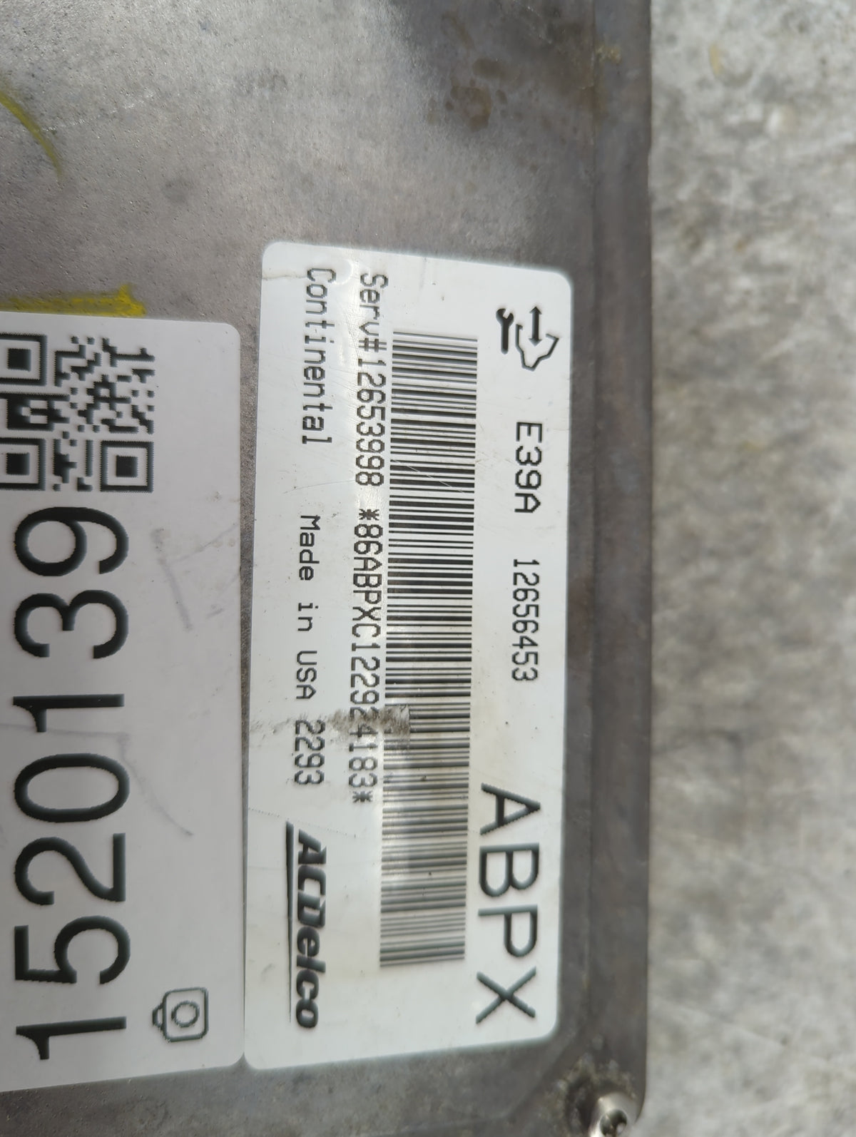 2013-2015 Cadillac Ats PCM Engine Control Computer ECU ECM PCU OEM P/N:12653998 12656453, E39A, ABPX Fits 2013 2014 2015 201