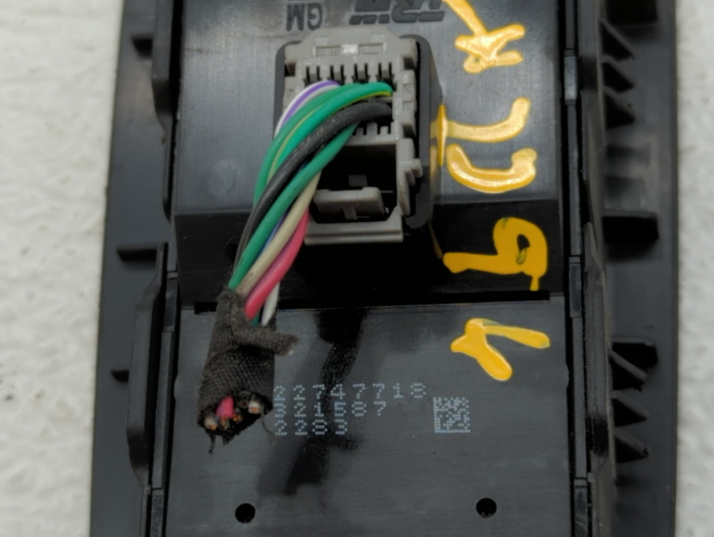 2013 Cadillac Ats Master Power Window Switch Replacement Driver Side Left P/N:1015718 22744828, 22747718, 22898792, 22972507